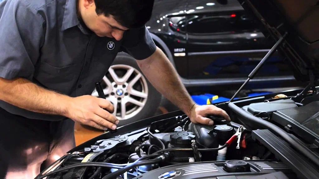 Engine detail work